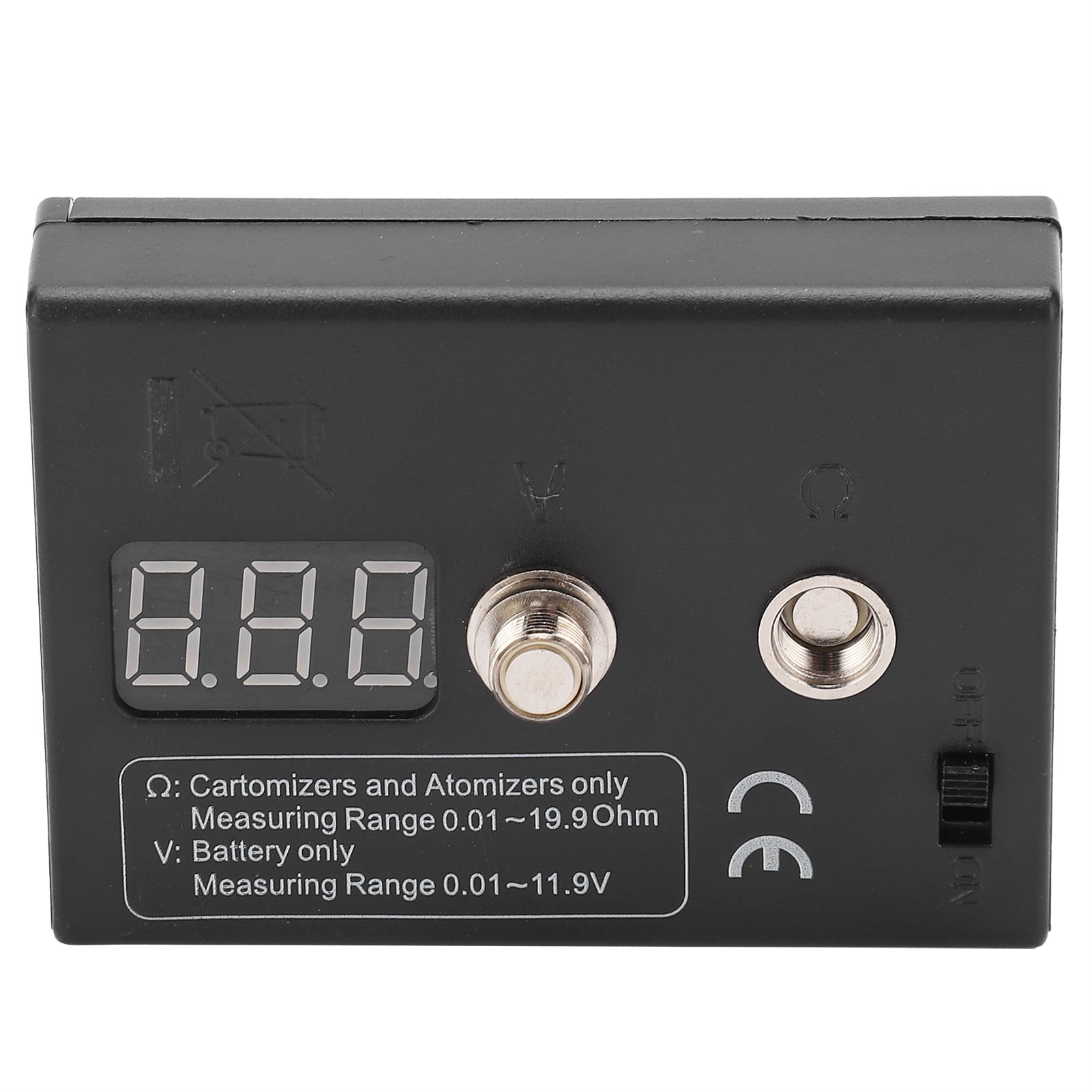 Ohm Meter Reader - Testeur de résistance OHM numérique 0,01-20Ω