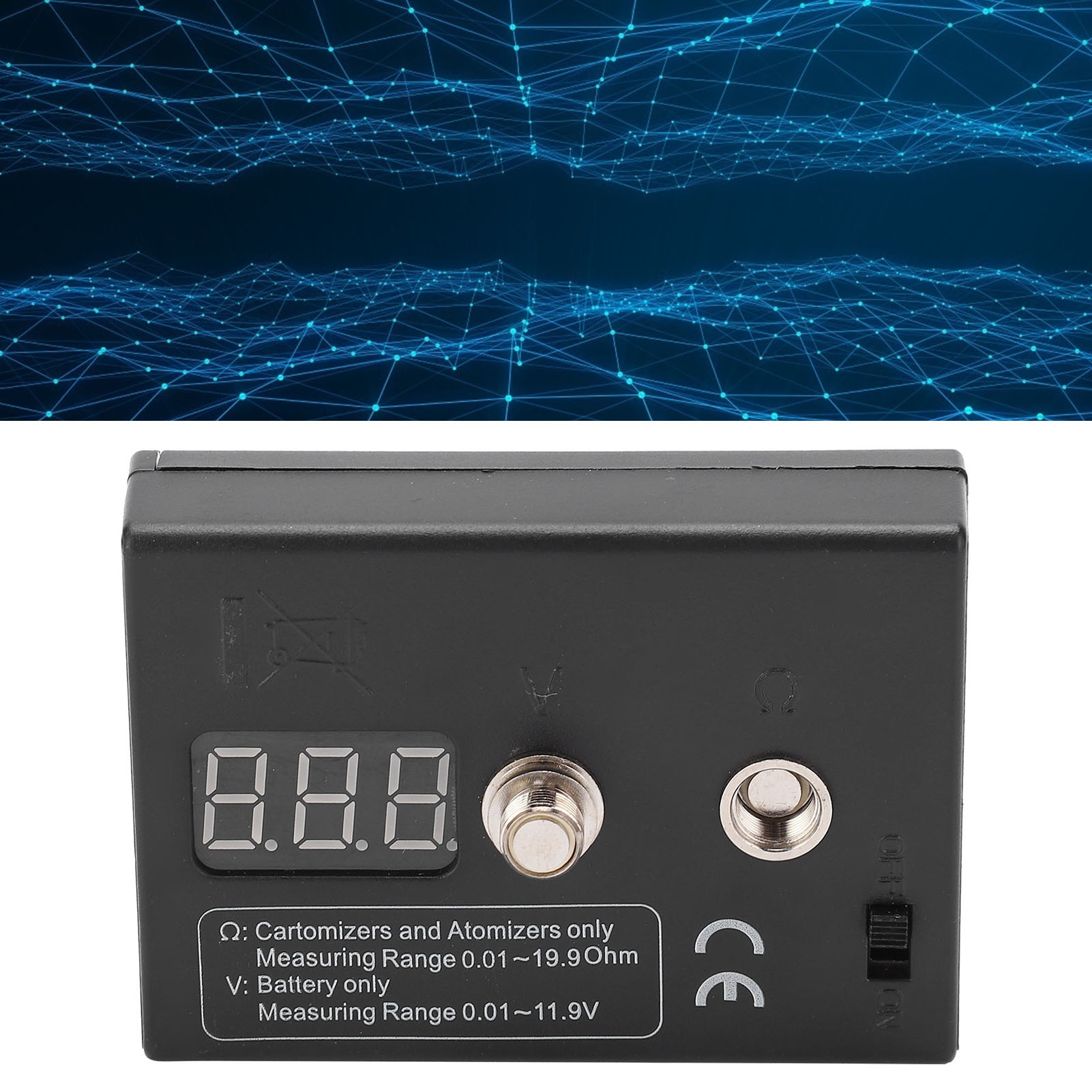 Testeur de résistance OHM numé - Ohm Meter Reader avis et prix