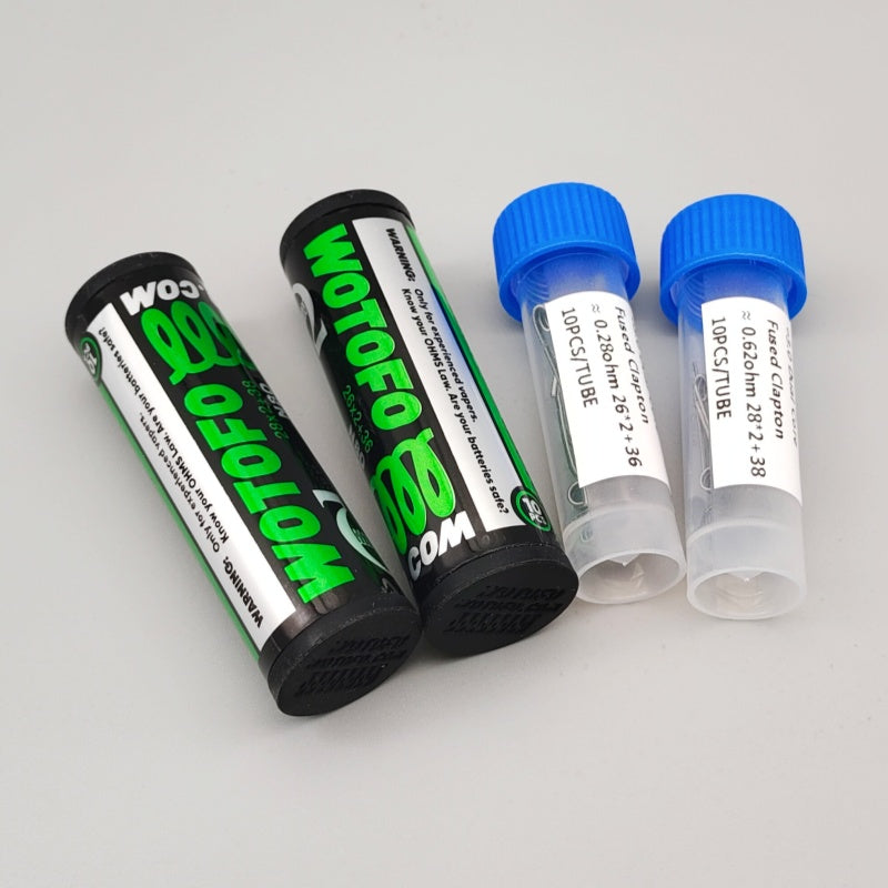 Bobines chauffantes Ni80 Dual  - Clapton Wire Pre Built avis et prix