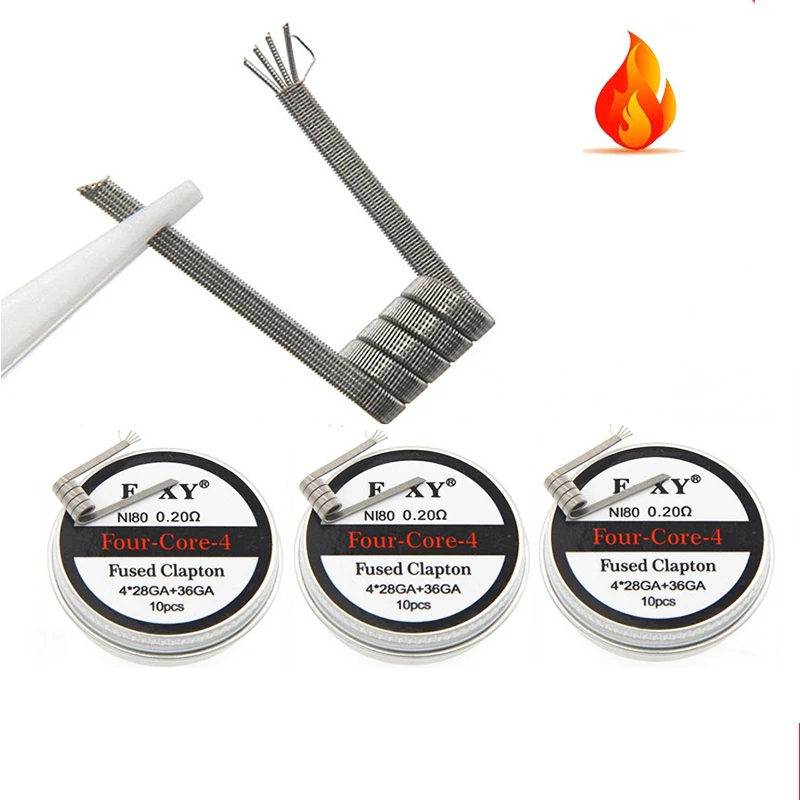 Bobine préconstruite Ni80, Cla - Clapton Wire Pre Built avis et prix