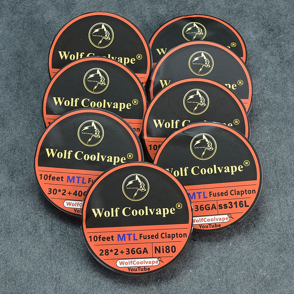 10 pieds NI80/A1/SS316L MTL ré - Clapton Wire Pre Built avis et prix