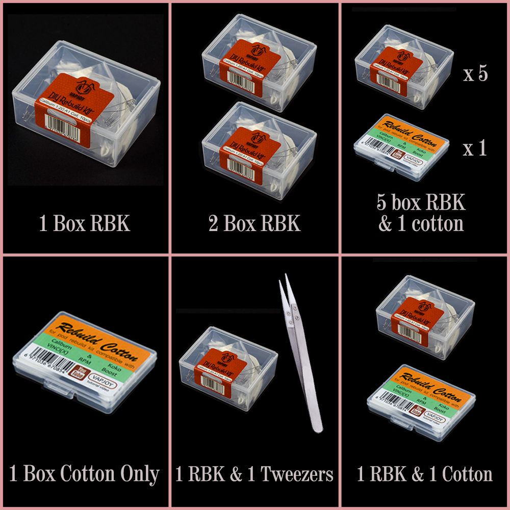 VAPChain Y DIY Rebuild Kit pou - Vape Coil Replacement avis et prix