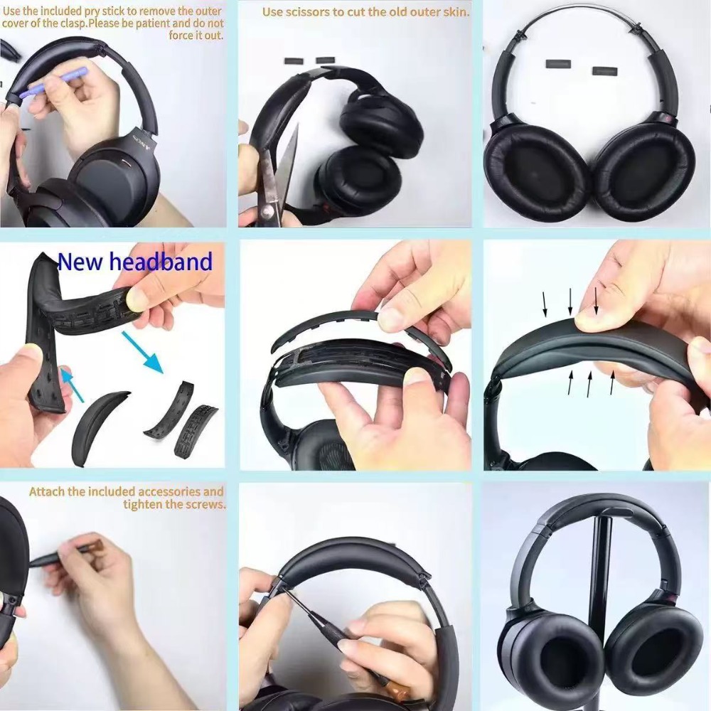 Coussinet de remplacement à cl - Sony Headphone Wh-1000Xm4 avis et prix